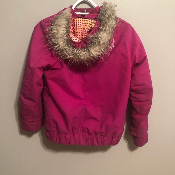 Girls Spyder ski jacket size 12 - Picture 4 of 6